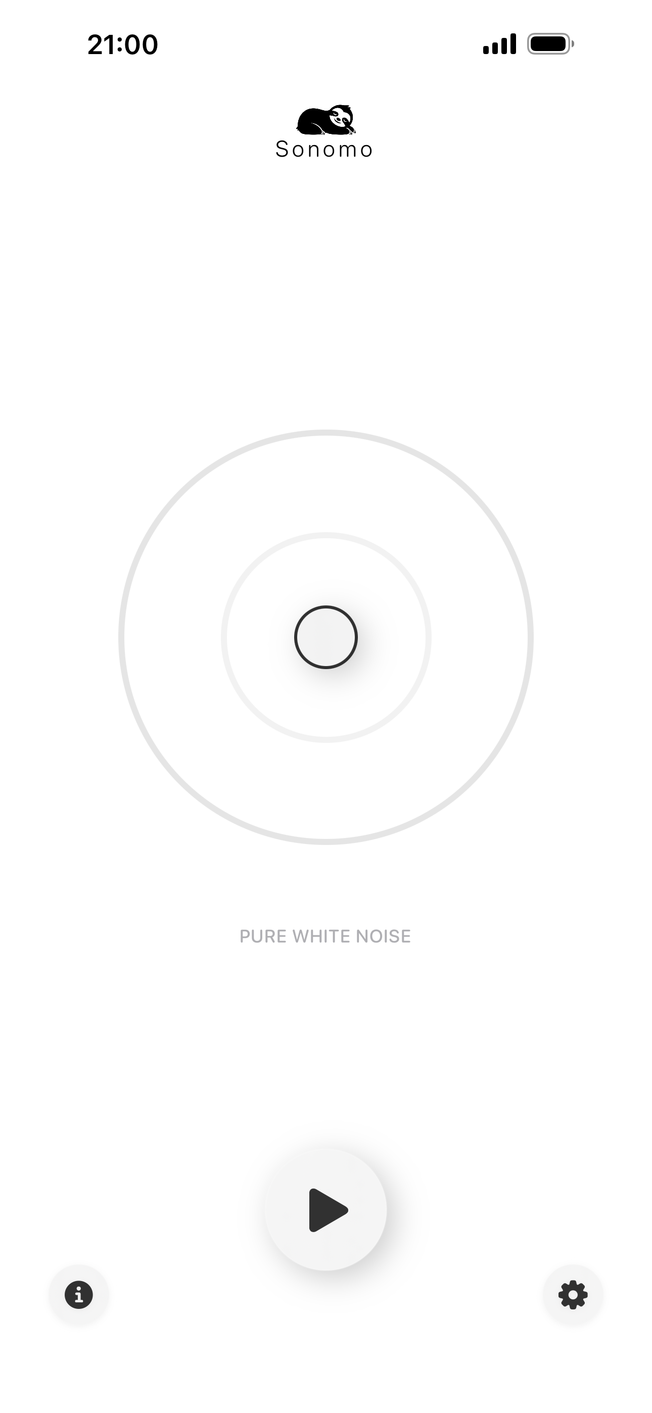 Sonomo iPhone Screenshot